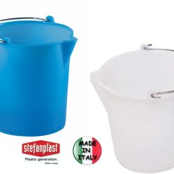 Secchio Industriale Con Becco Lt.6 Azzurro-8003507240605