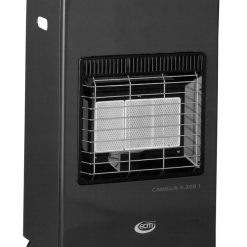 Stufa A Infrarossi 3 Mattoni Camilla Nero-8015937121119