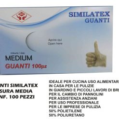 Guanti Similatex Medio Conf. 100 Pz.-8012212953663