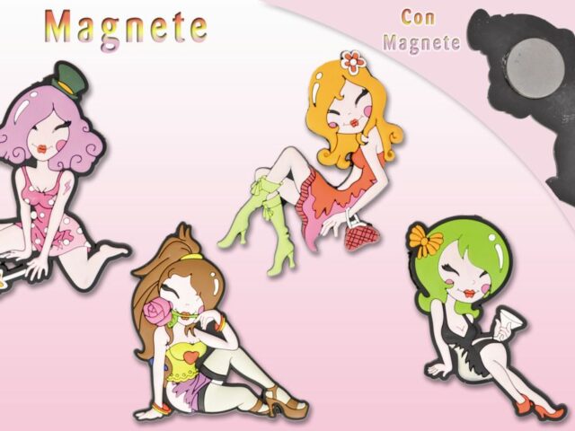 Magnete Girls 4 Ass. Art.Gom26343-8031244085753