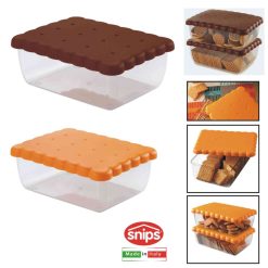 Salvabiscotti Cm.24X18X9H Cop. Arancio-8001136003806