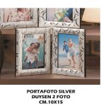 Portafoto Silver Duysen 2 Foto Cm.10X15-8021785557710