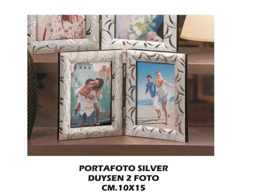 Portafoto Silver Duysen 2 Foto Cm.10X15-8021785557710