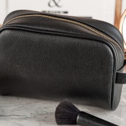 BEAUTY CASE IN PVC UNA TASCA NERO CM.22X10X15H TOELETTA