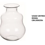 Vaso Vetro Rogil Cm.20X25H-8021785616868