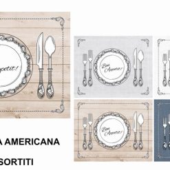 TOVAGLIETTA AMERICANA CM.45X35 4 ASS.