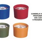 Candela Profumata Vetro Cm.7