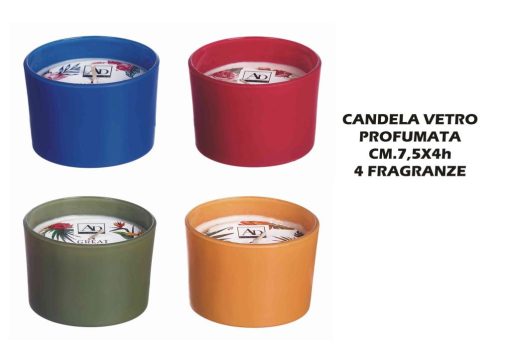 Candela Profumata Vetro Cm.7