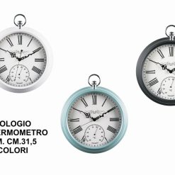 Orologio Da Parete + Termom. Cm.31