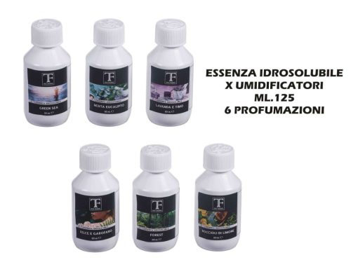 Essenza Idrosolubile X Umidif. Ml.125 1 Flacone Disponibili 6 Fragranze Assortite-8021785684256