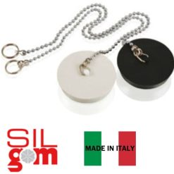 Tappo In Gomma Con Catena D.52-8005932004067