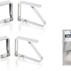 Fermatovaglia Blister 4 Pz Inox Gigante-8005932007556