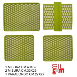 Set Lavello 4 Pz. Grimas Verde-8005932005255