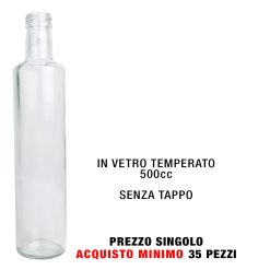 Bottiglia Vetro Dorica Cl.50 T/V 31
