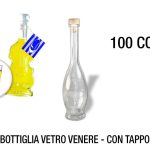 Bottiglia Vetro Venere Cc.100 Con Tappo-8057018591008