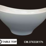 Coppa Melamina Ovale Cm.37X33X17H Table Top-8033406675192