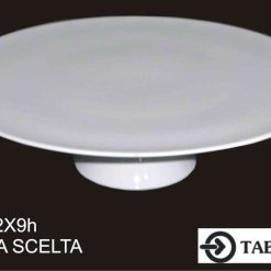 Alzata Liscia Con Base Porcel. Diam. Cm.32 H.9-8033406675550
