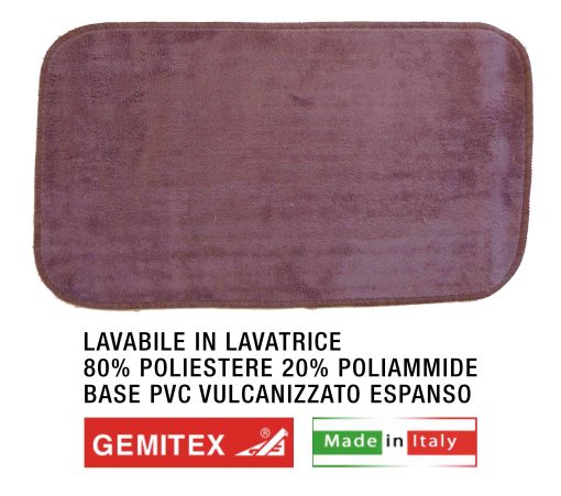 Tappeto Merlino Cm.50X110 Marrone-8016209085610