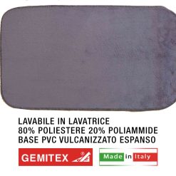 Tappeto Merlino Cm.50X140 Grigio Scuro-8016209076052