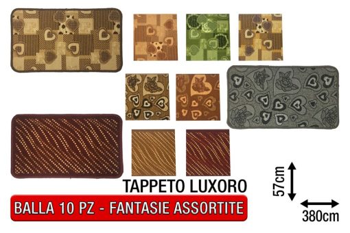 Tappeto Luxoro H Cm.57X380 Fantasie Assortite-8057018700127