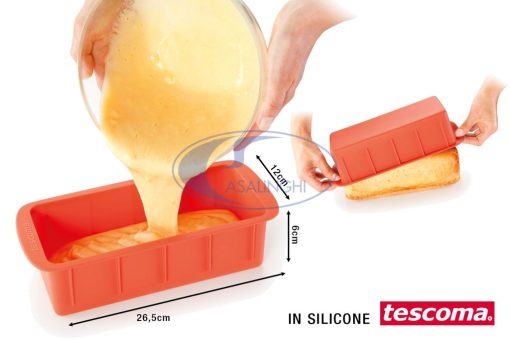 Stampo Plumcake Silicone Cm.26