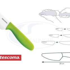 Coltello Con Lama In Ceramica Cm.12 Vitamino-8595028445220