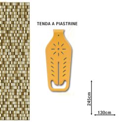 Tenda Magnolia Fly 130X245 Melange Marrone-8006226013123
