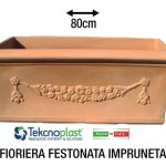 Fioriera Festonata Cm.80 Impruneta-8056450702683