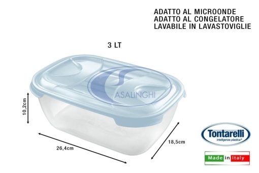 Frigo Box Rett.Re Lt.3 Nuvola Acqua/Trasp.-8005989202225