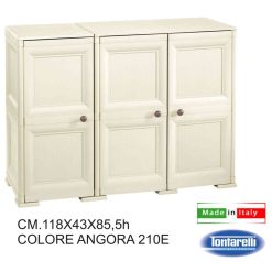 Armadio 3 Ante Cm.118X43X85