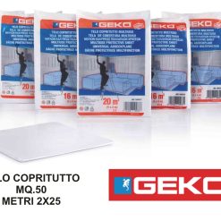 Telo Copritutto Hdpe Mq50 Mt.2X25 T/6 280-300 Gr.-8014846002892