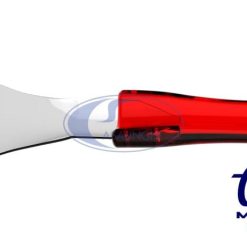 Spatola Ice Acc. Inox Cm.26 Man. Plast. Rosso-803451311028