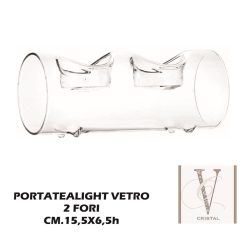 Portatealight 2 Fori Cm.15