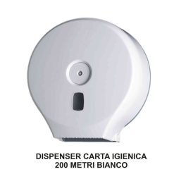 Dispenser Carta Igienica X Rotolo 200 Mt. Basica-8033433770594