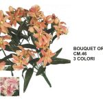 Bouquet Orchidea X12 Cm.46 3 Col. Ass.-8052461281674