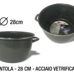 Pentola Cm.28 Acciaio Vetrificato-8427267089715