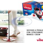 Secchio Con Pedale Manico E Mop-4023103208476