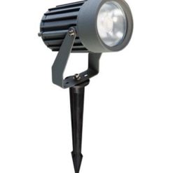 SOVIL FARETTO CON PICCHETTO 12W LED 4000K COLORE GRIGIO LINEA TUBE