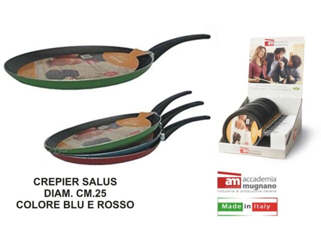 Crepier Am Salus Cm.25 Col. Rosso/Blu-8010111046936