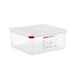 Contenitore Araven Gastronorm GN 2/3 Per Alimenti - 14 Litri - cm 35.4x32.5x15 Ermetico Doppia Guarnizione Apertura Semplice