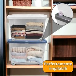 Storage Box 55L 60x40x36 Colori Assortiti - immagine 3