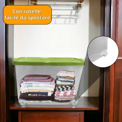 Storage Box 55L 60x40x36 Colori Assortiti Set 2pz - immagine 4