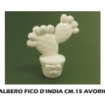 Albero Fico D'India Cm.15 Avorio-8056364865672