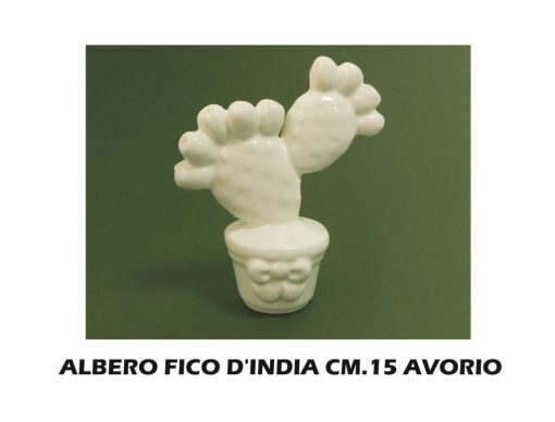 Albero Fico D'India Cm.15 Avorio-8056364865672