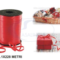 Nastro Rocchetta Rosso Mt.288-8025520718381