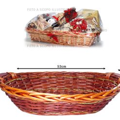 Cesta Vimini Cnt237 Ovale Cm.53X38X11H-8025520806217