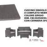 Cuscino Divano Grigio Fumo-0806258147128