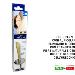 Auricolari Set 2 Pz. Coni Farmaline-8021723032033