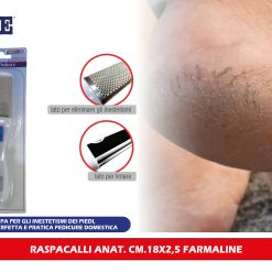 Raspa Pedicure 18x2,5 Cm Farmaline Per Calli