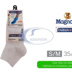 CALZA RELAX ALTA SET 3 PZ. BIANCO S/M